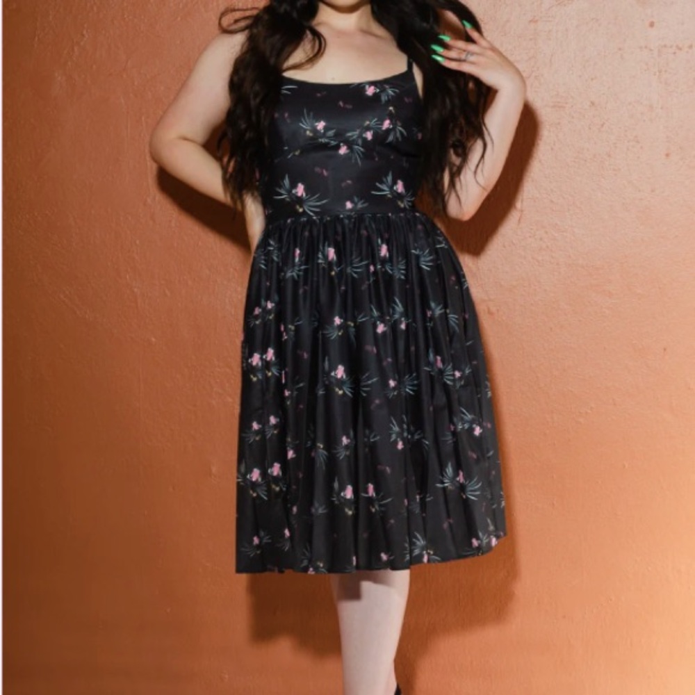 Black cat Jenny dress